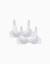 Pack 2 soutiens-gorge à armatures Blanc 1 - vertbaudet enfant 
