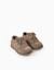 Chaussures en daim à franges Beige clair 1 - vertbaudet enfant 
