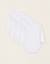 Pack 4 bodies croisés en coton Blanc 1 - vertbaudet enfant 