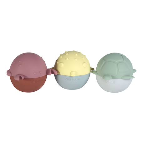 Jouets de bain (lot de 3) océan Multicolore 1 - vertbaudet enfant 