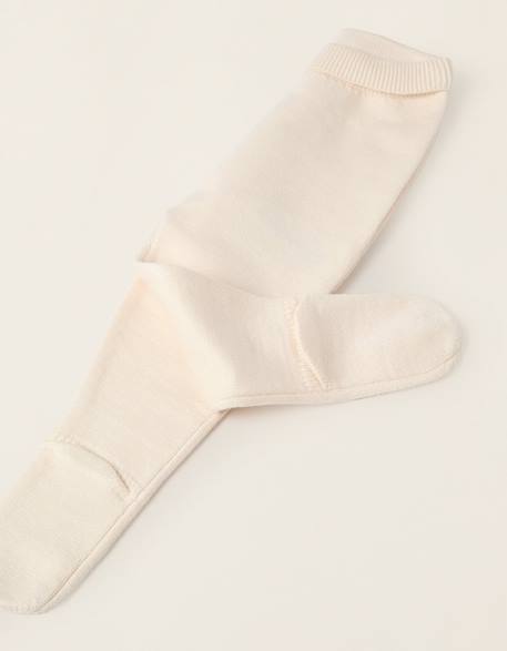Ensemble en maille à rayures Bleu clair+Gris clair+Rose 8 - vertbaudet enfant 