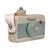 Appareil photo en bois aquamarine Aquamarine+Gris foncé 5 - vertbaudet enfant 