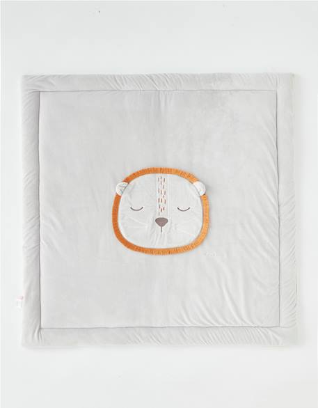 Tapis de jeu et de parc en veloudoux Gris 6 - vertbaudet enfant 