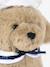 Peluche chien Milou et son coussin marron 3 - vertbaudet enfant 