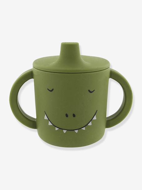 Tasse d'apprentissage Animal en silicone Mrs Elephant+Mrs Lion+Mrs Rabbit+orange+rose nude+vert 13 - vertbaudet enfant 