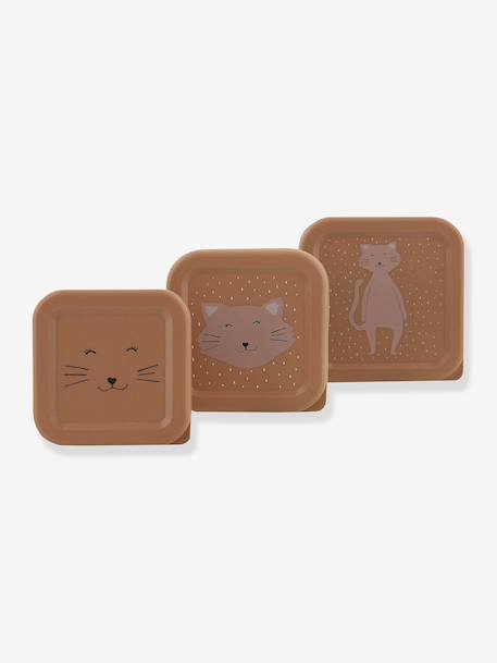 Boite à goûter bleu+jaune+orange+rose nude+vert 28 - vertbaudet enfant 