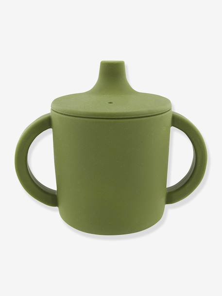 Tasse d'apprentissage Animal en silicone Mrs Elephant+Mrs Lion+Mrs Rabbit+orange+rose nude+vert 14 - vertbaudet enfant 