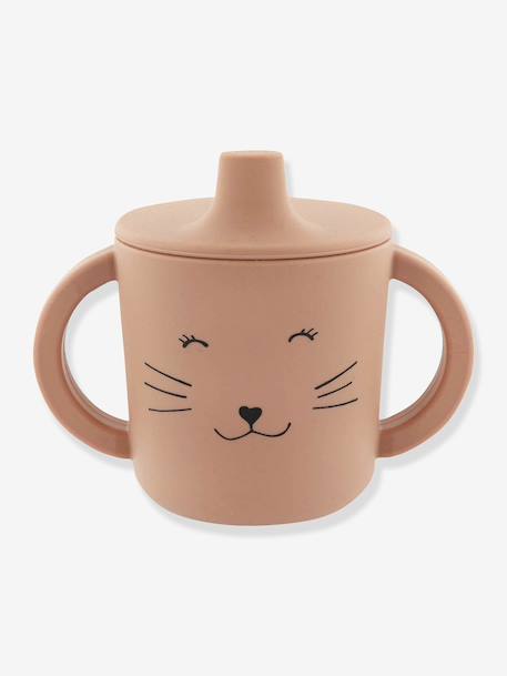 Tasse d'apprentissage Animal en silicone Mrs Elephant+Mrs Lion+Mrs Rabbit+orange+rose nude+vert 11 - vertbaudet enfant 