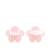 Set de 2 couverts d'apprentissage ergonomiques Rose 5 - vertbaudet enfant 