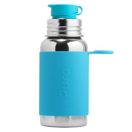 Garçon-Gourde sport en inox 550 ml - aqua
