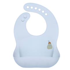 Puériculture-Bavoir en silicone - happy fruits poire