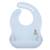 Bavoir en silicone - happy fruits poire Bleu 1 - vertbaudet enfant 