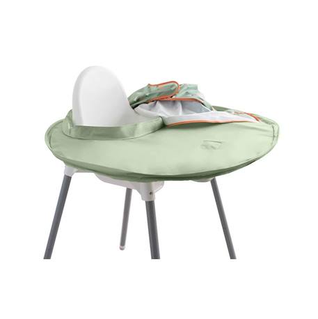 Kit bavoir et plateau transportable Vert 3 - vertbaudet enfant 
