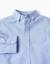 Chemise en coton Blanc+Bleu clair 6 - vertbaudet enfant 