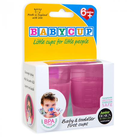 Lot de 4 premières tasses d'apprentissage Rose 2 - vertbaudet enfant 