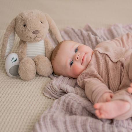 Peluche bruit blanc milo le lapin Beige+Blanc, bleu+Gris 3 - vertbaudet enfant 