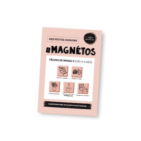 Les magnétos - mes petites missions : tâches de niveau 2 (4-5 ans) Multi-coloured 1 - vertbaudet enfant 