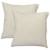 Set de 2 taies d'oreiller unies en coton, gaze de coton Bleu horizon+Caramel+Chocolat+Lichen+Naturel+Terre cuite 22 - vertbaudet enfant 