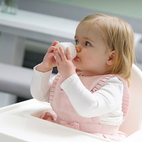 Tasse d'apprentissage dinkycup Beige+Blanc+Gris+Vert 7 - vertbaudet enfant 