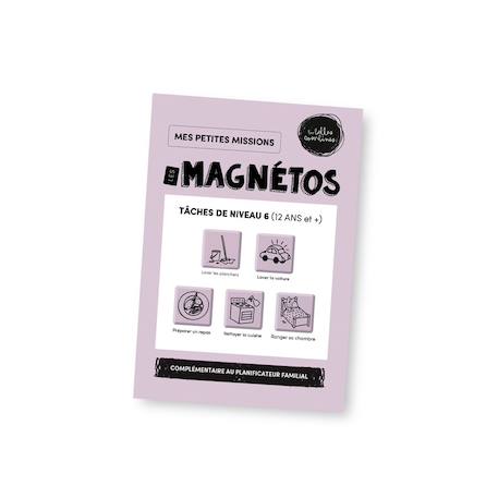 Les magnétos - mes petites missions : tâches de niveau 6 (12 ans et +) Multi-coloured 1 - vertbaudet enfant 