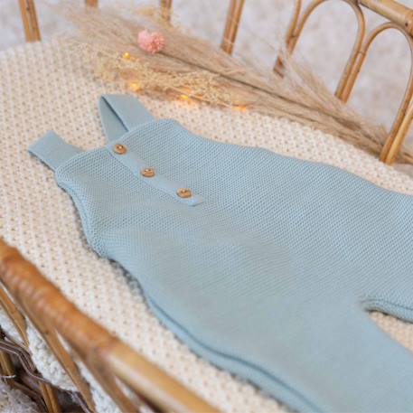 Salopette en maille Caramel+Sable+Vert+Vert olive+Vieux rose 14 - vertbaudet enfant 