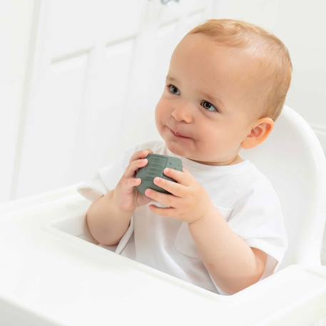 Tasse d'apprentissage dinkycup Beige+Blanc+Gris+Vert 11 - vertbaudet enfant 