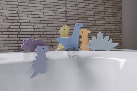 Waterfun set - 6 animaux dino Multi-coloured 2 - vertbaudet enfant 