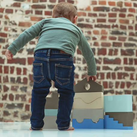 Bloc puzzle - sky Multi-coloured 2 - vertbaudet enfant 