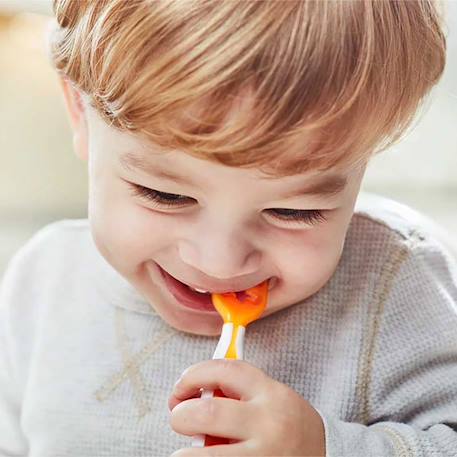 Lot de 2 pré-cuillères gris et vert Multicolore 6 - vertbaudet enfant 