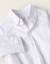 Body-chemise en coton Blanc+Bleu clair 3 - vertbaudet enfant 