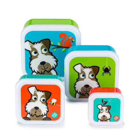 Lot de 4 boites gigognes scruff Multi-coloured 1 - vertbaudet enfant 