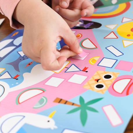 Poster panoramique 520 stickers les saisons Multi-coloured 4 - vertbaudet enfant 