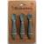 Lot de 3 cuillères d'apprentissage en silicone Gris 2 - vertbaudet enfant 