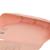 Bavoir en silicone - happy fruits cerise Rose 2 - vertbaudet enfant 