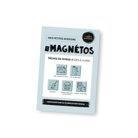 Les magnétos - mes petites missions : tâches de niveau 4 (8-9 ans) Multi-coloured 1 - vertbaudet enfant 