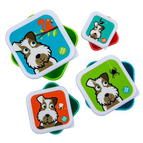 Lot de 4 boites gigognes scruff Multi-coloured 2 - vertbaudet enfant 