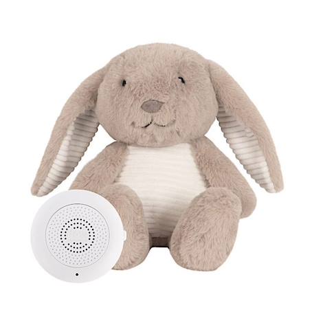 Peluche bruit blanc milo le lapin Beige+Blanc, bleu+Gris 1 - vertbaudet enfant 