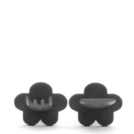 Set de 2 couverts d'apprentissage ergonomiques Gris 2 - vertbaudet enfant 