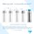 Biberon en inox 150 ml - moss Bleu+Rose+Vert 12 - vertbaudet enfant 