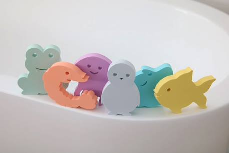 Waterfun jumbo set - 6 animaux Multi-coloured 3 - vertbaudet enfant 