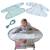 Coffret la dme - 1 kit dove grey + 2 bavoirs pour kit + 1 cuillère Bleu 2 - vertbaudet enfant 