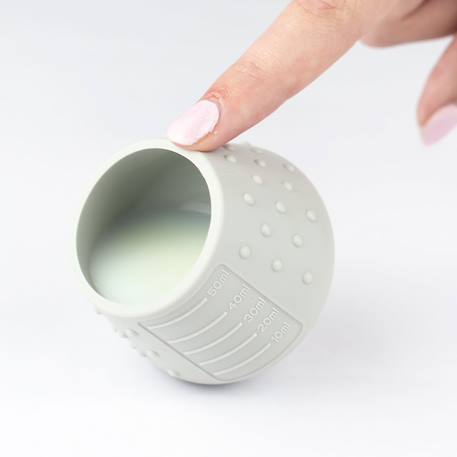 Tasse d'apprentissage dinkycup Beige+Blanc+Gris+Vert 10 - vertbaudet enfant 