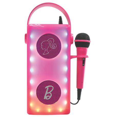 Puissante enceinte bluetooth lumineuse barbie avec micro MULTICOLORE 5 - vertbaudet enfant 
