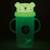 Grande tasse anti fuite + paille lestée ours polaire phosphorescent - 300 ml Jaune 4 - vertbaudet enfant 