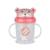Tasse anti fuite + paille lestée ourson rose - v3 Rose 1 - vertbaudet enfant 