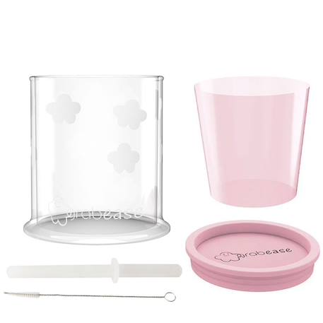 Gobelet d'apprentissage modulable Rose 1 - vertbaudet enfant 