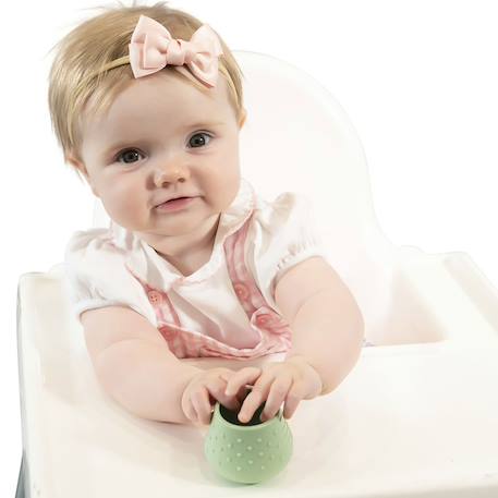 Tasse d'apprentissage dinkycup Beige+Blanc+Gris+Vert 15 - vertbaudet enfant 