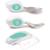 Set de 3 couverts ergonomiques aqua Bleu 1 - vertbaudet enfant 