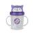 Tasse anti fuite + paille lestée chouette  - v3 Violet 1 - vertbaudet enfant 