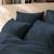 Set de 2 taies d'oreiller unies en coton, gaze de coton Bleu horizon+Bleu paon+Caramel+Chocolat+Lichen+Terre cuite 9 - vertbaudet enfant 